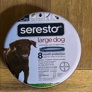 Seresto Large Dog Flea & Tick Collar — Brown